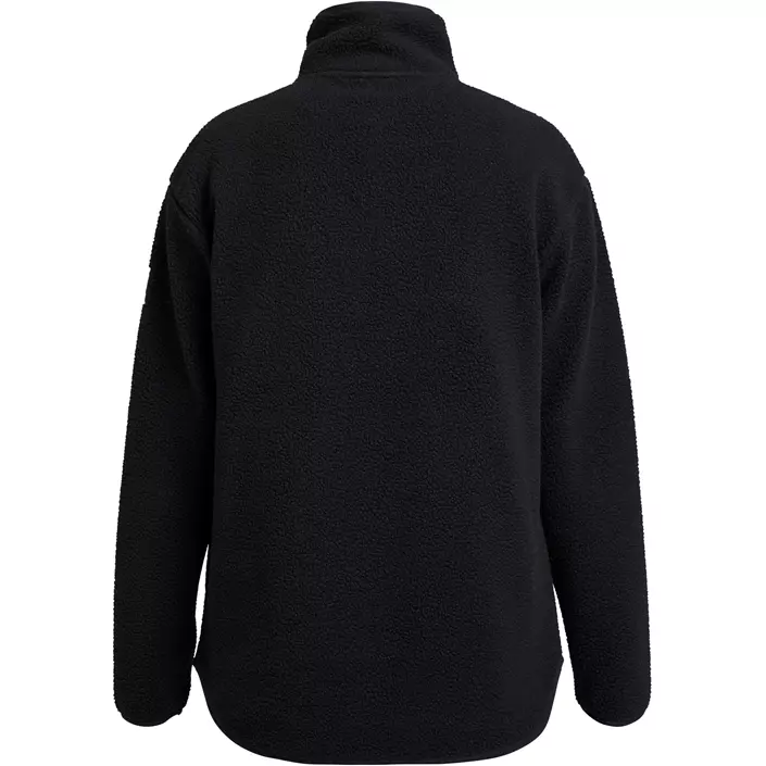 Tenson Yoke Damen Faserpelz Halfzip, Black, large image number 2