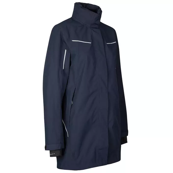 ID Zip'n'mix women's shell jacket, Navy, large image number 3