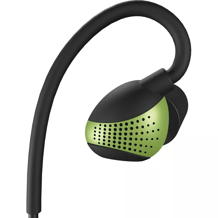 ISOtunes Pro 2.0 Aware Bluetooth-hörlurar med hörselskydd, Svart/Grön, Svart/Grön, large image number 2