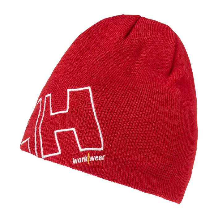 Helly Hansen knitted beanie, Red, Red, large image number 0