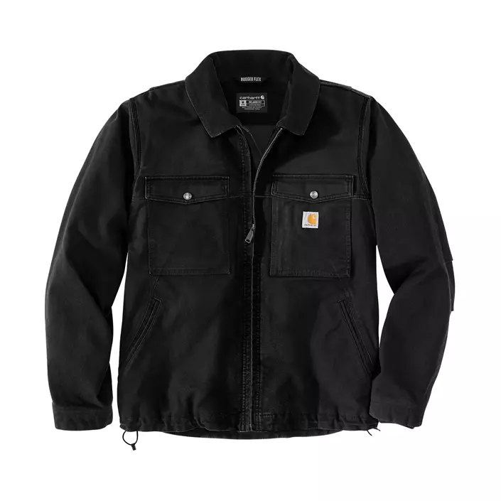 Carhartt Montana Duck jacka med foder, Black, large image number 0