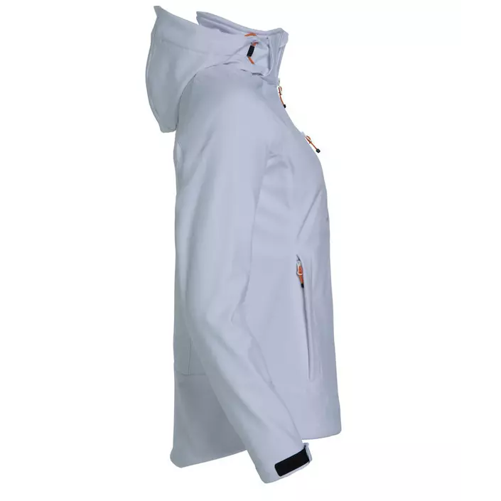 Clique Milford women's softshell jacket, White, large image number 3