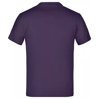 James & Nicholson Junior Basic-T T-shirt til børn, Aubergine