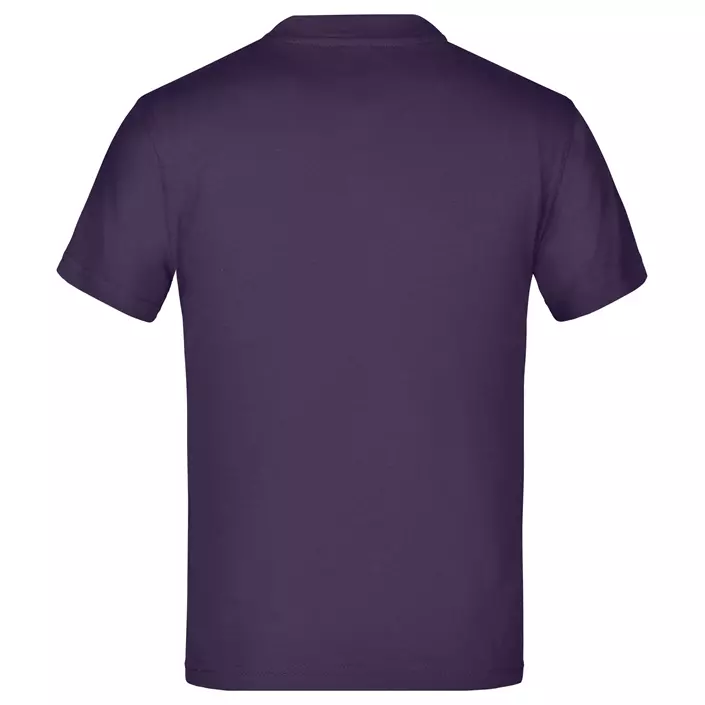 James & Nicholson Junior Basic-T T-shirt for barn, Aubergine, large image number 1