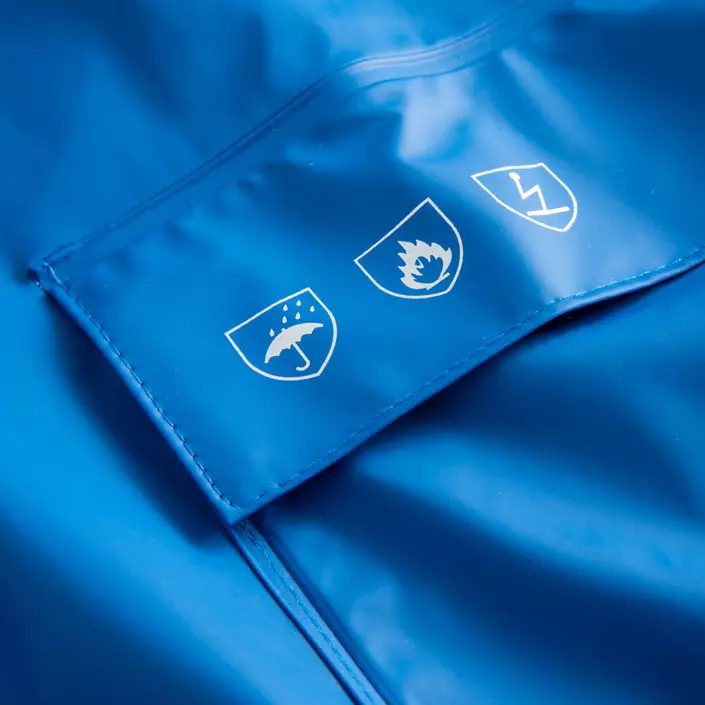 Lyngsøe Multinorm PU regnjakke, Kongeblå, large image number 2