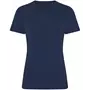 Dovre women's short-sleeved undershirt with merino wool, Navy