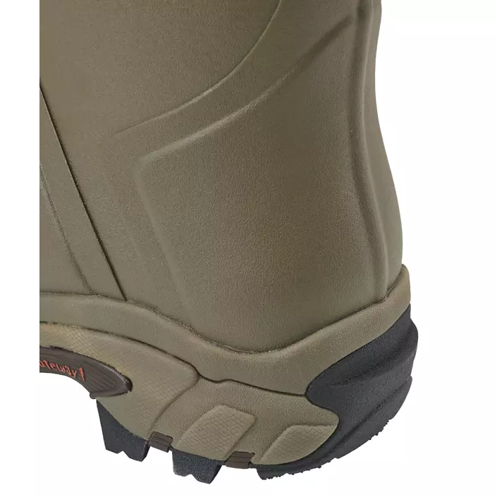 Gateway1 Sportsman 12" 4mm rubber boots, Dark Green, large image number 1