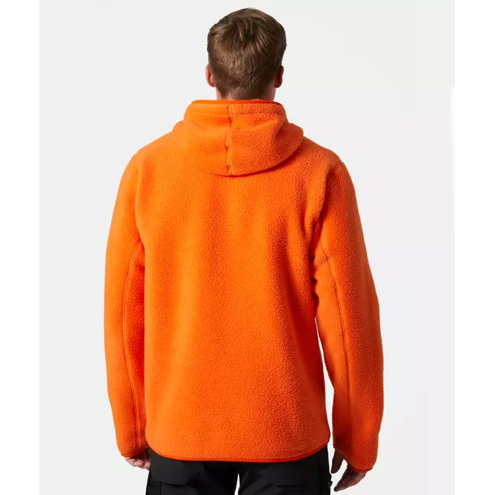 Helly Hansen Heritage fibre pile jacket, Dark Orange, large image number 3