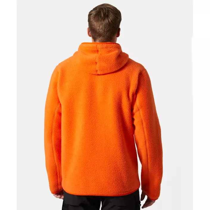 Helly Hansen Heritage pälsfiberjacka, Mörk Orange, large image number 3