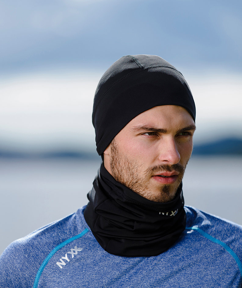 NYXX Motion sport beanie, Black, Black, large image number 1