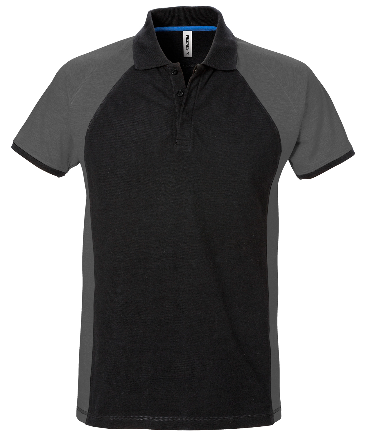 Fristads Acode pik&eacute;tr&ouml;ja 7650 PIQ, Svart/Gr&aring;