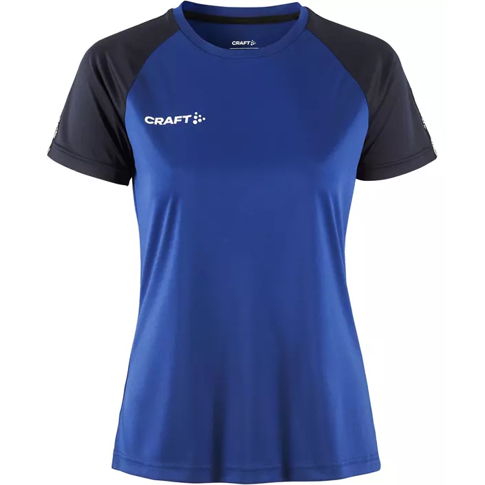 Craft Squad 2.0 Contrast women's t-shirt, Club Cobolt-Navy, large image number 0