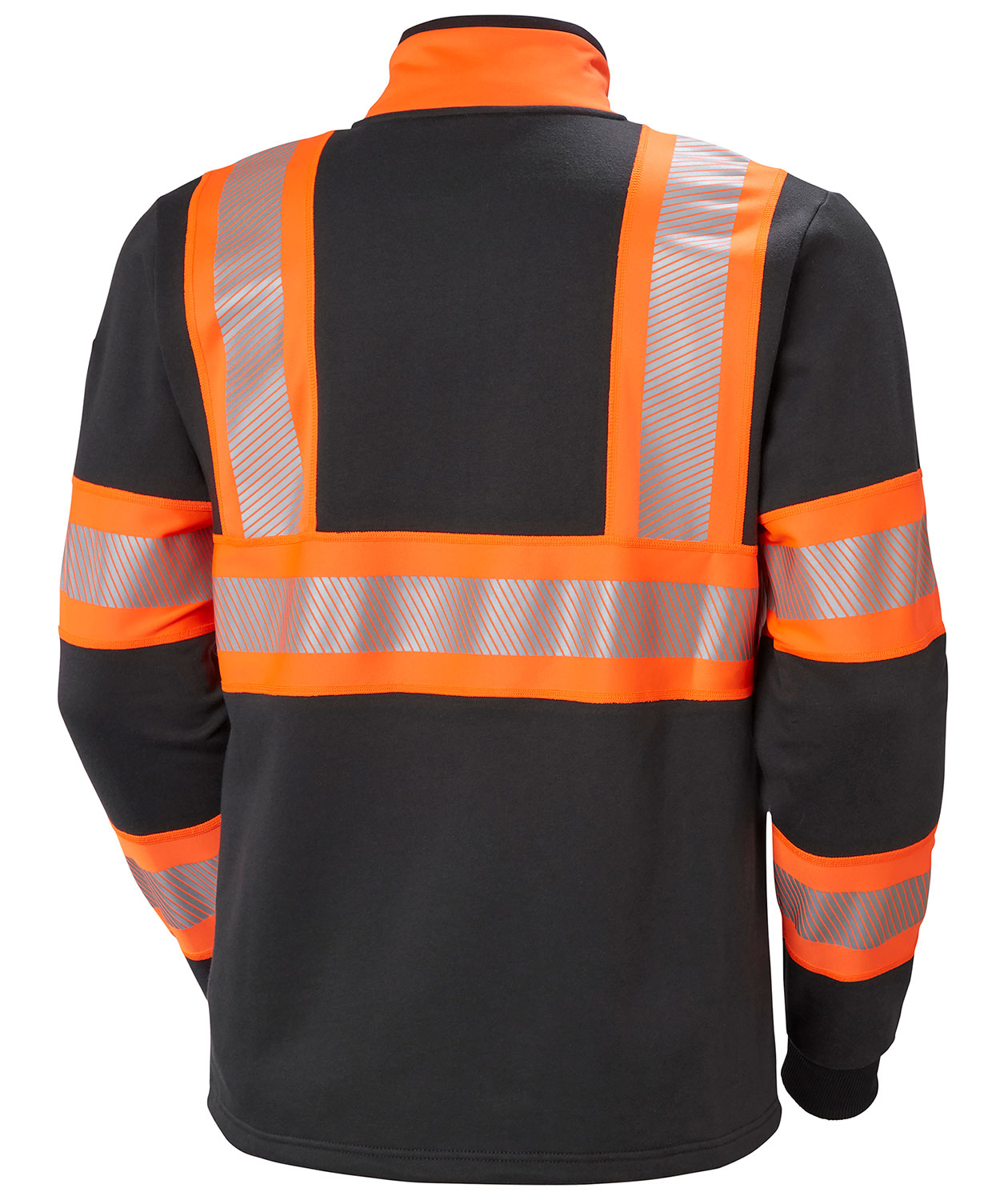Helly Hansen ICU cardigan, Ebony/Hi-Vis Orange, large image number 2