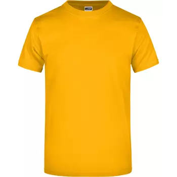 James & Nicholson T-skjorte Round-T Heavy, Gold