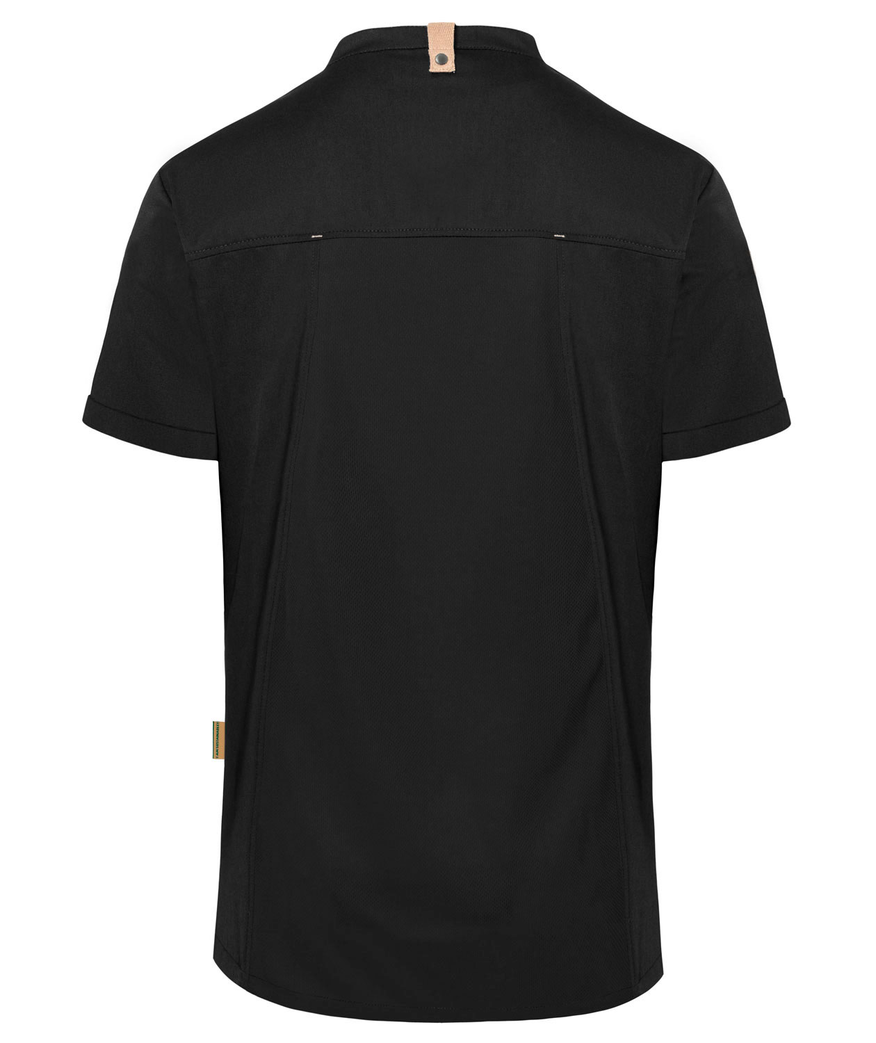 Karlowsky Green-generation short-sleeved chefs jacket, Black, large image number 2