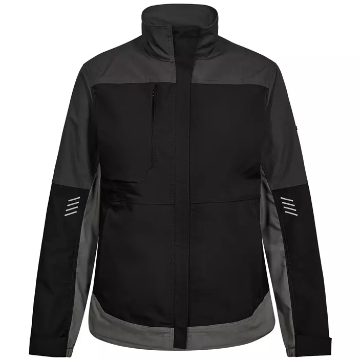 Engel Entire dame arbejdsjakke, Black/Anthracite Grey, large image number 0