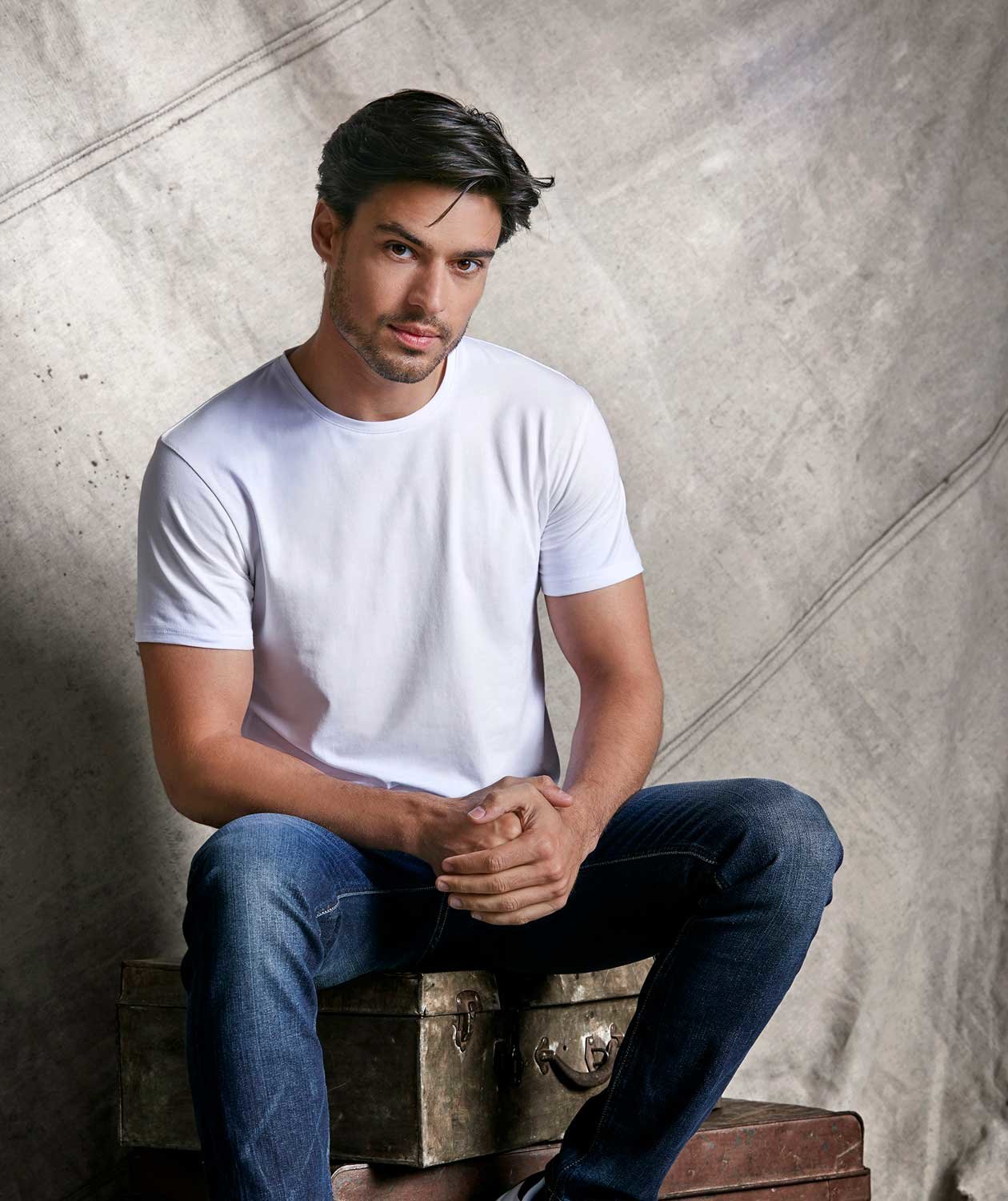 South West Norman ekologisk T-shirt, Vit