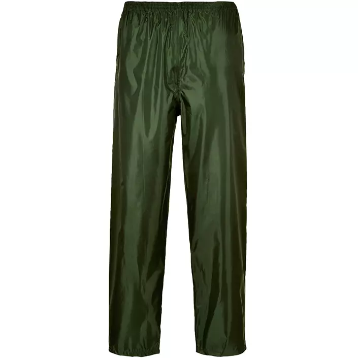 Portwest rain trousers, Olive Green, large image number 0