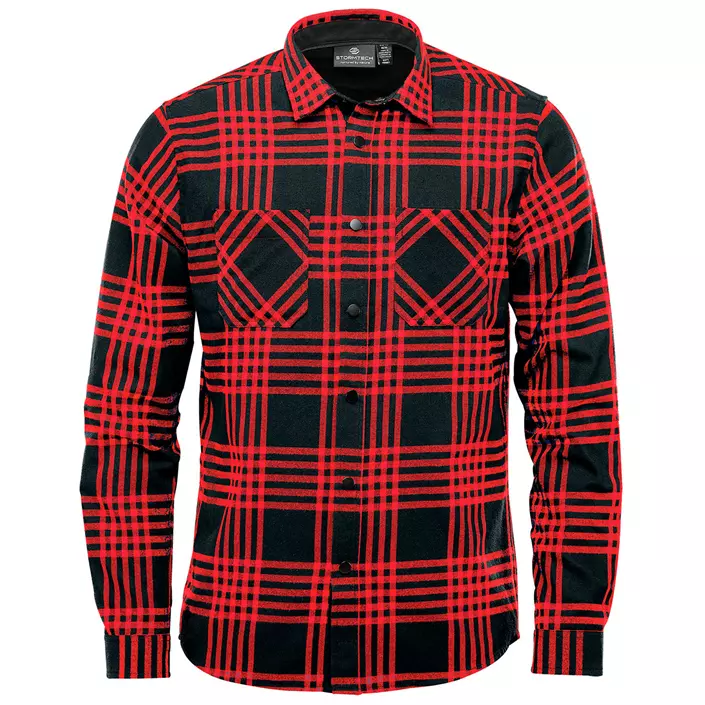 Stormtech Santa Fe flannel shirt, Red/Black, large image number 0