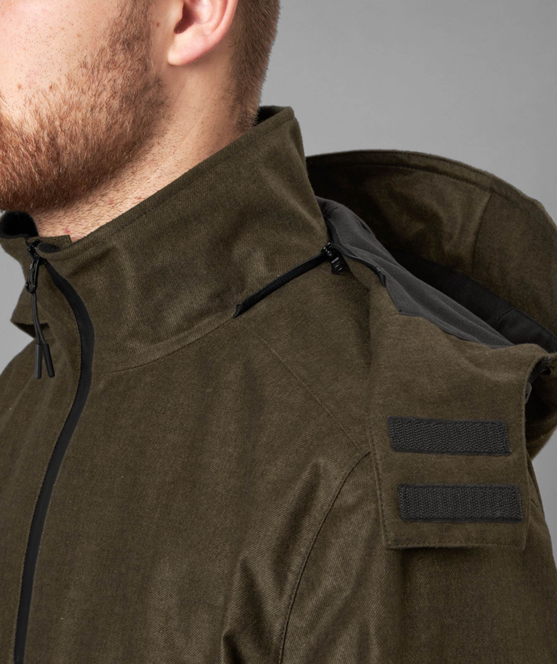 Seeland Avail Smock Anorak, Pine Green Melange, large image number 3