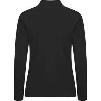 Clique Premium langermet dame polo T-skjorte, Svart