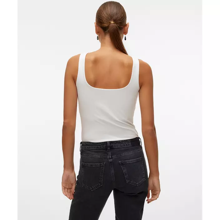 Vero Moda VMMILLION SQUARE 2-way topp dam, Bright White, large image number 2