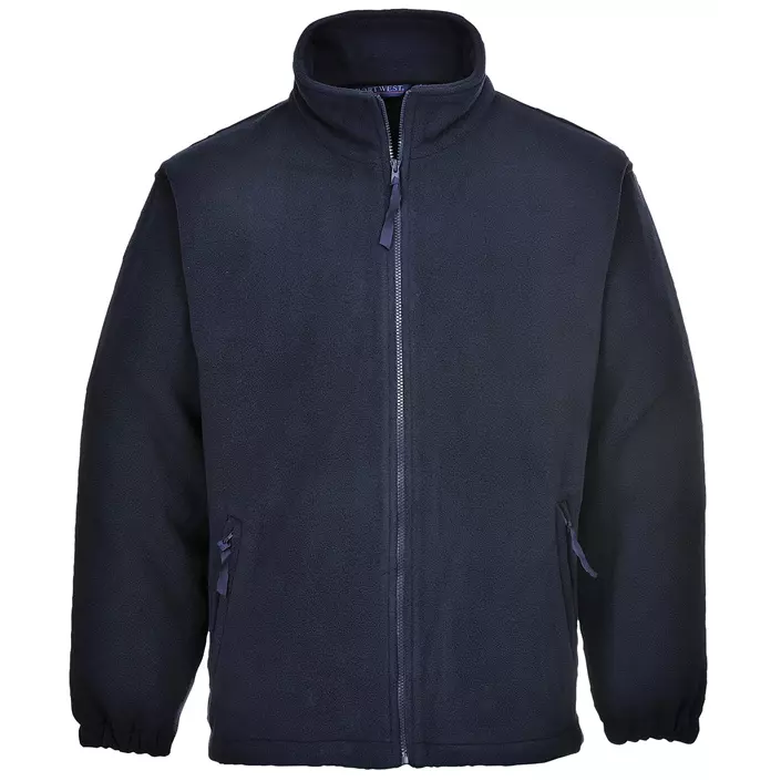 Portwest fleece jacket, Marine Blue, large image number 0