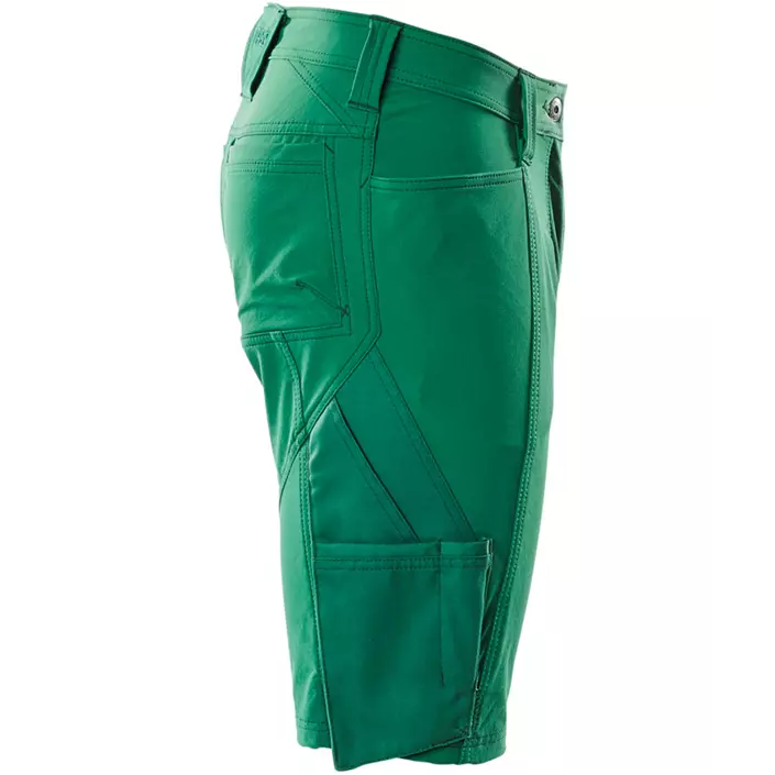 Mascot Accelerate pearl fit women's service shorts full stretch, Green, large image number 2