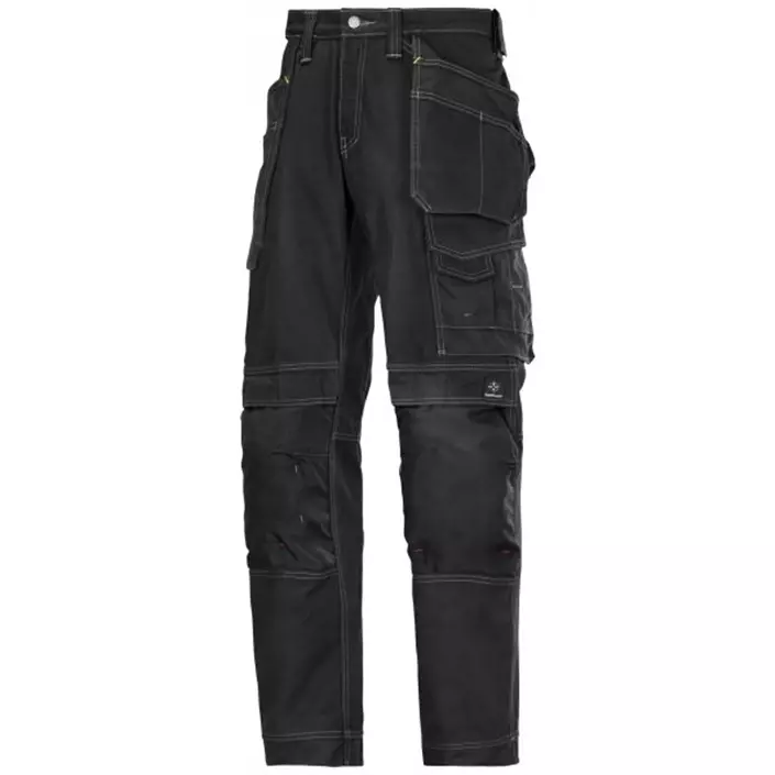 Snickers craftsman trousers Comfort Cotton 3215, Black, large image number 0