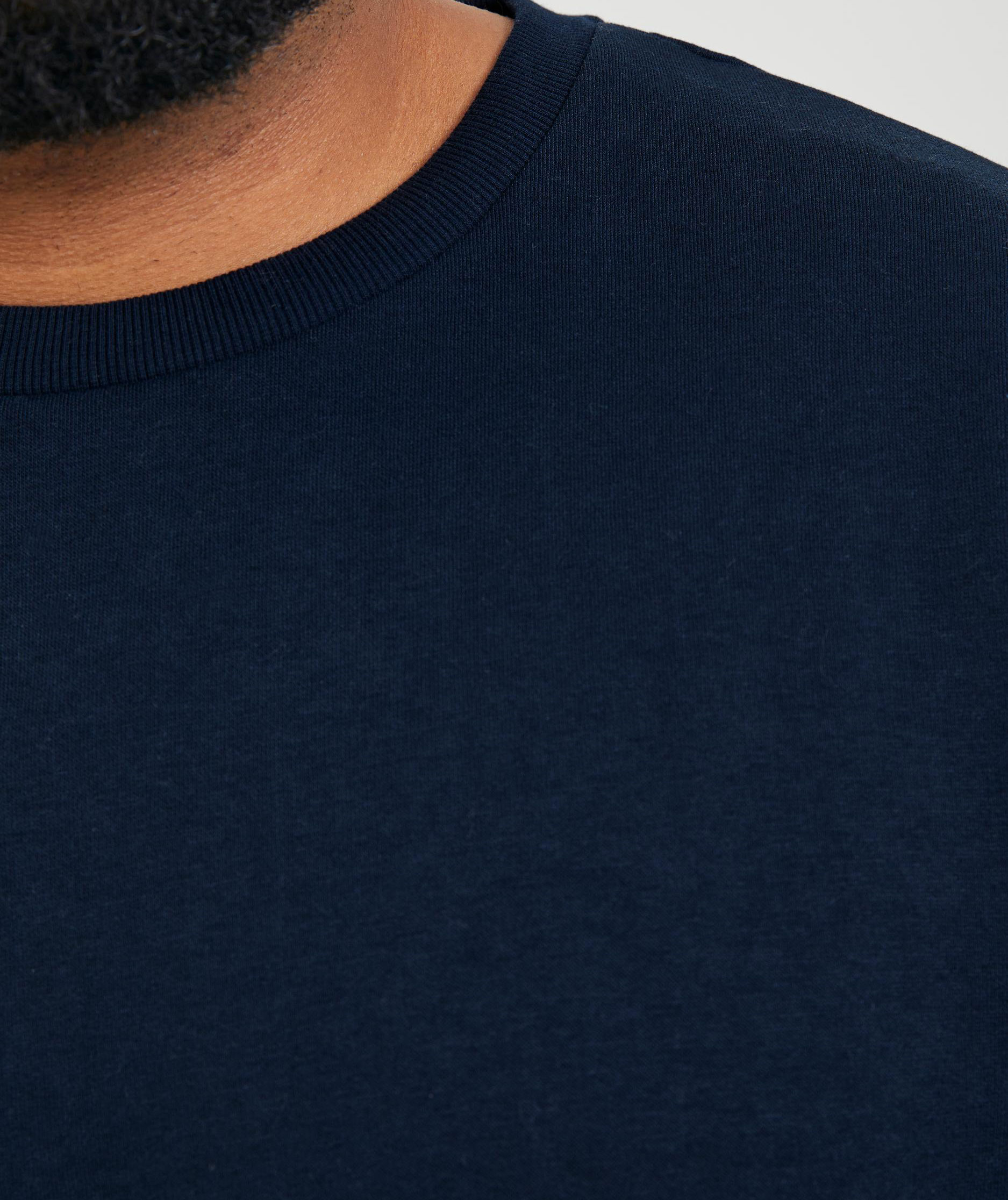 Jack & Jones Plus JJEBRADLEY sweatshirt, Navy Blazer, large image number 2