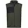 Tee Jays mountain fleece vest, Deep Green/Black, Deep Green/Black, swatch