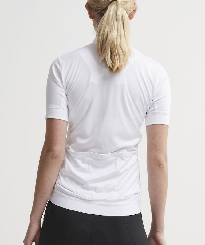 Craft Essence women's light short-sleeved bike jersey, White, large image number 4
