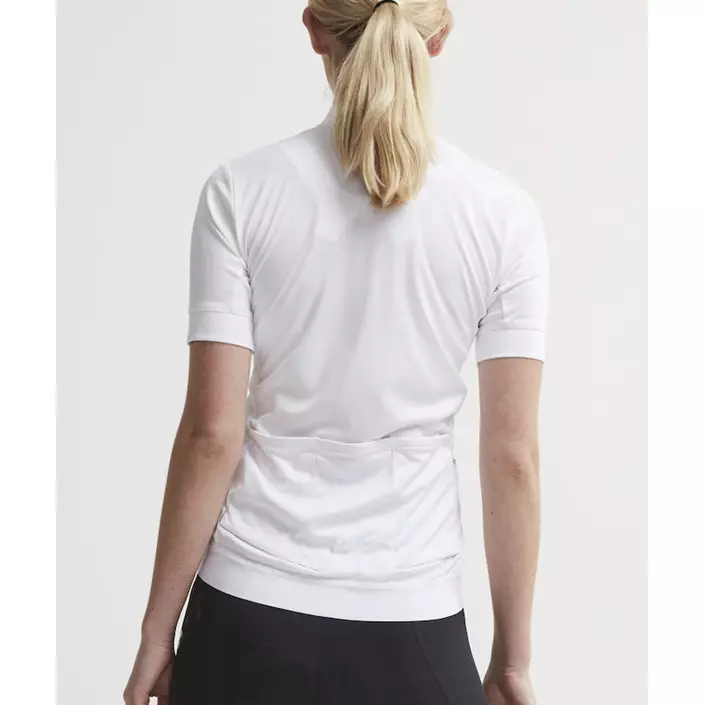 Craft Essence women's light short-sleeved bike jersey, White, large image number 4