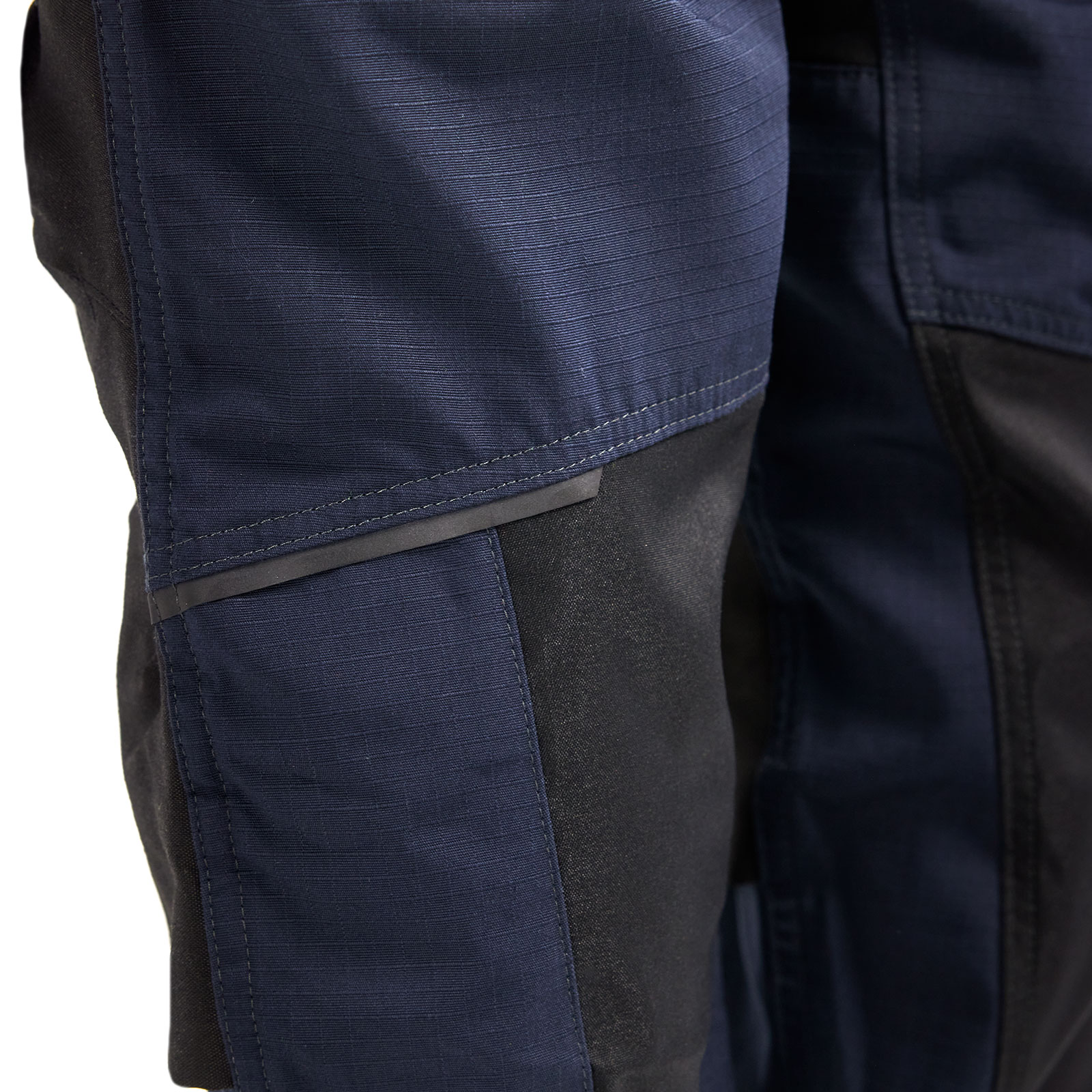 Bl&aring;kl&auml;der Unite arbetsbyxa dam, M&ouml;rk Marinbl&aring;/Hi-Vis Gul, large image number 6