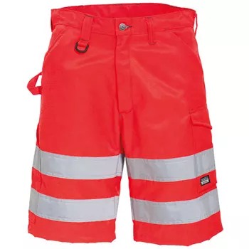 Tranemo CE-ME work shorts, Hi-Vis Red