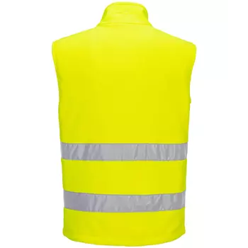 Portwest PW2 fleece vest, Hi-vis Yellow/Black