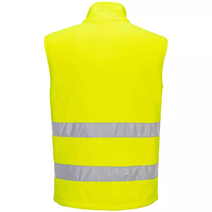 Portwest PW2 fleece vest, Hi-vis Yellow/Black, large image number 1