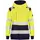 Tranemo FR women's sweat jacket, Hi-Vis yellow/marine, Hi-Vis yellow/marine, swatch