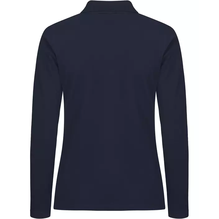 Clique Premium langärmliges damen Poloshirt, Dunkel Marine, large image number 1