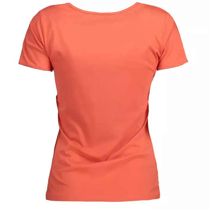 ID Stretch Damen T-Shirt, Koralle, large image number 2