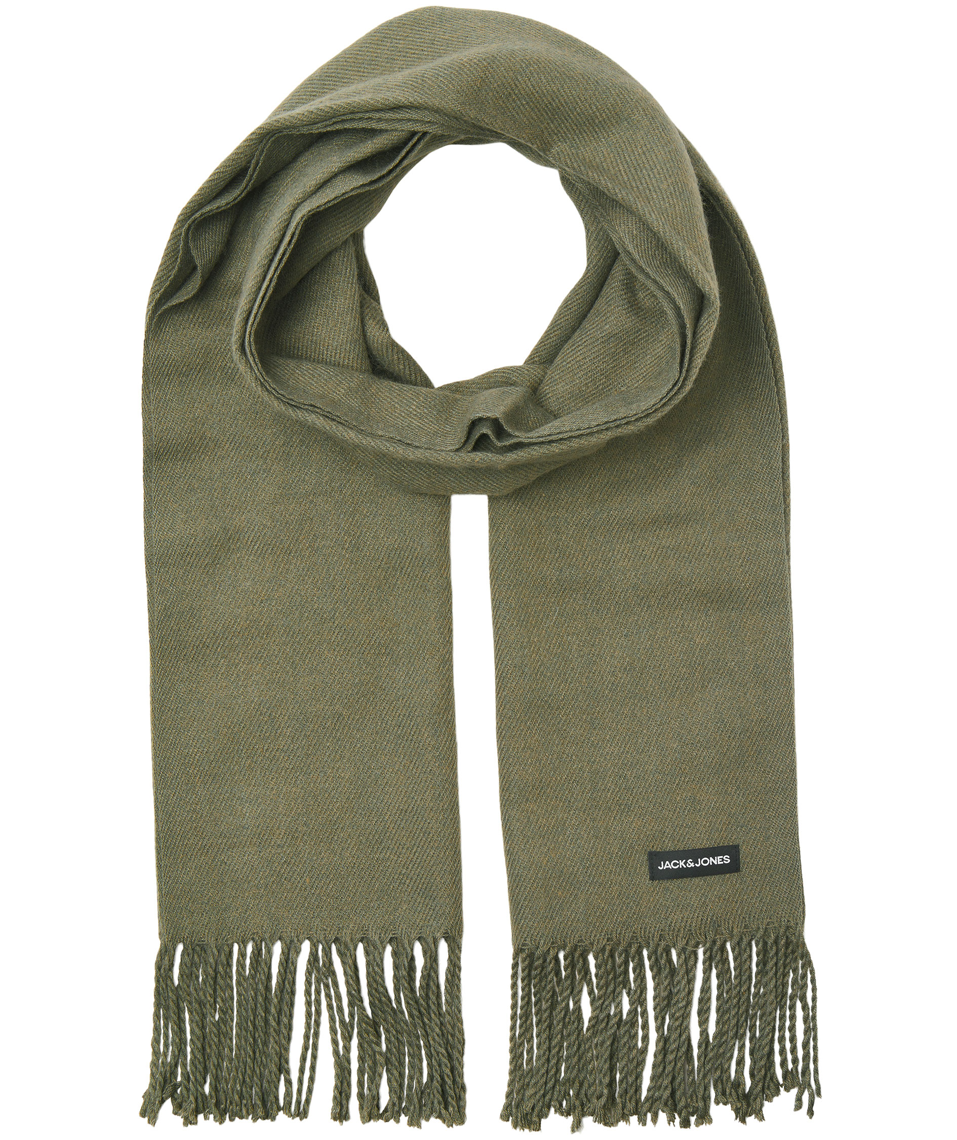 Jack & Jones JACSOLID scarf, Dusty Olive, Dusty Olive, swatch
