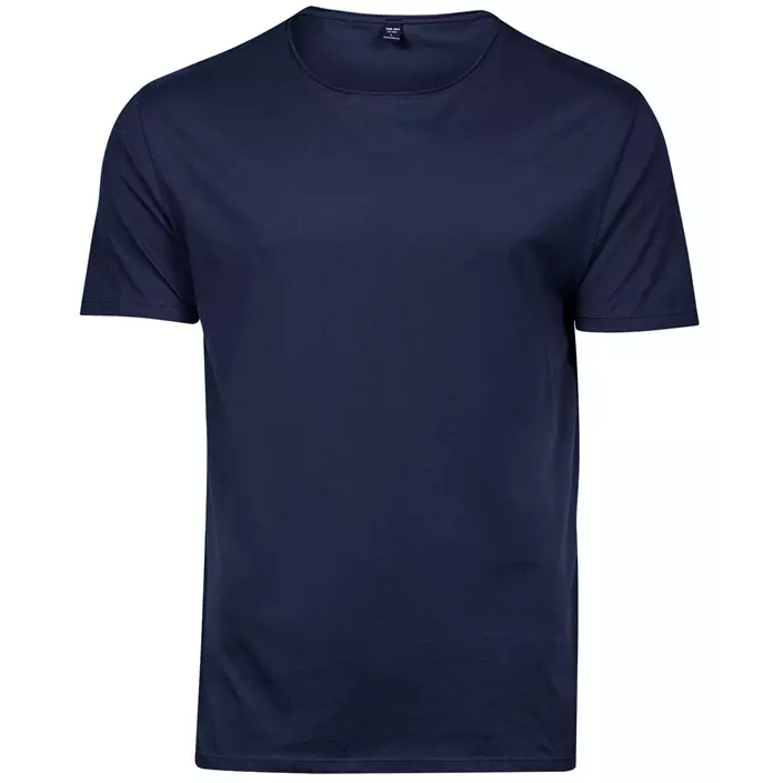 Tee Jays Raw Edge T-shirt, Navy, large image number 0