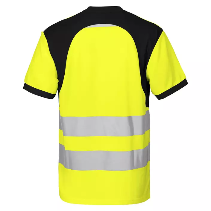 ProJob T-shirt 6009, Hi-vis Yellow/Black, large image number 2