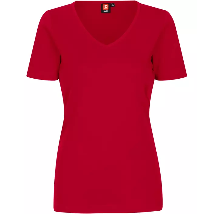 ID Interlock women's T-shirt, Red, large image number 0