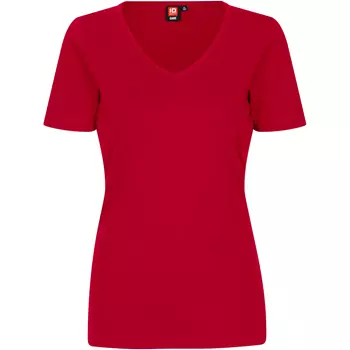 ID Interlock Damen T-Shirt, Rot