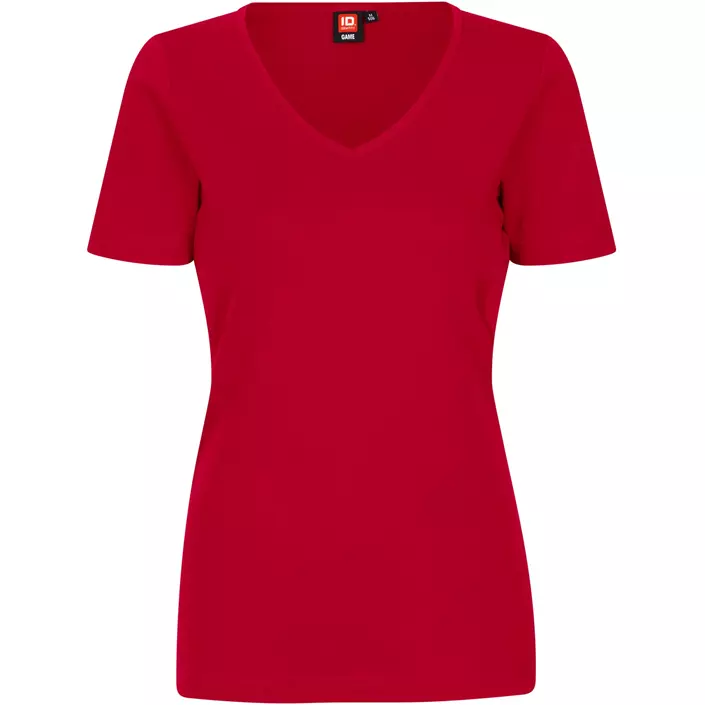 ID Interlock women's T-shirt, Red, large image number 0