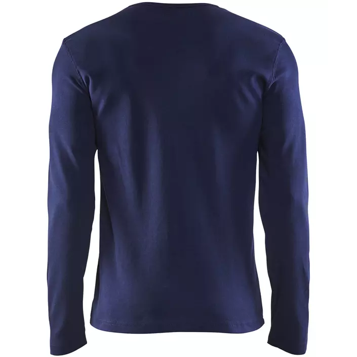 Blåkläder long-sleeved T-shirt, Marine Blue, large image number 1