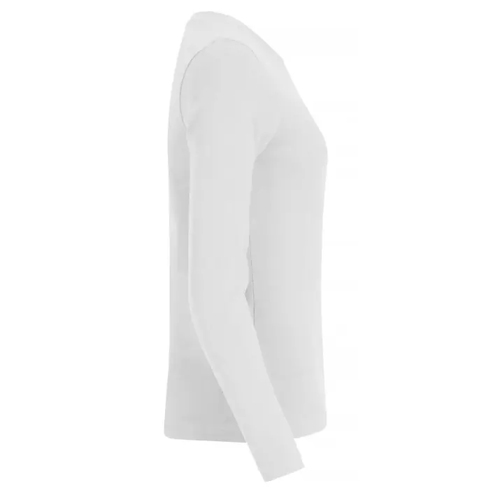 Clique women's Premium Fashion long-sleeved T-shirt, White, large image number 3