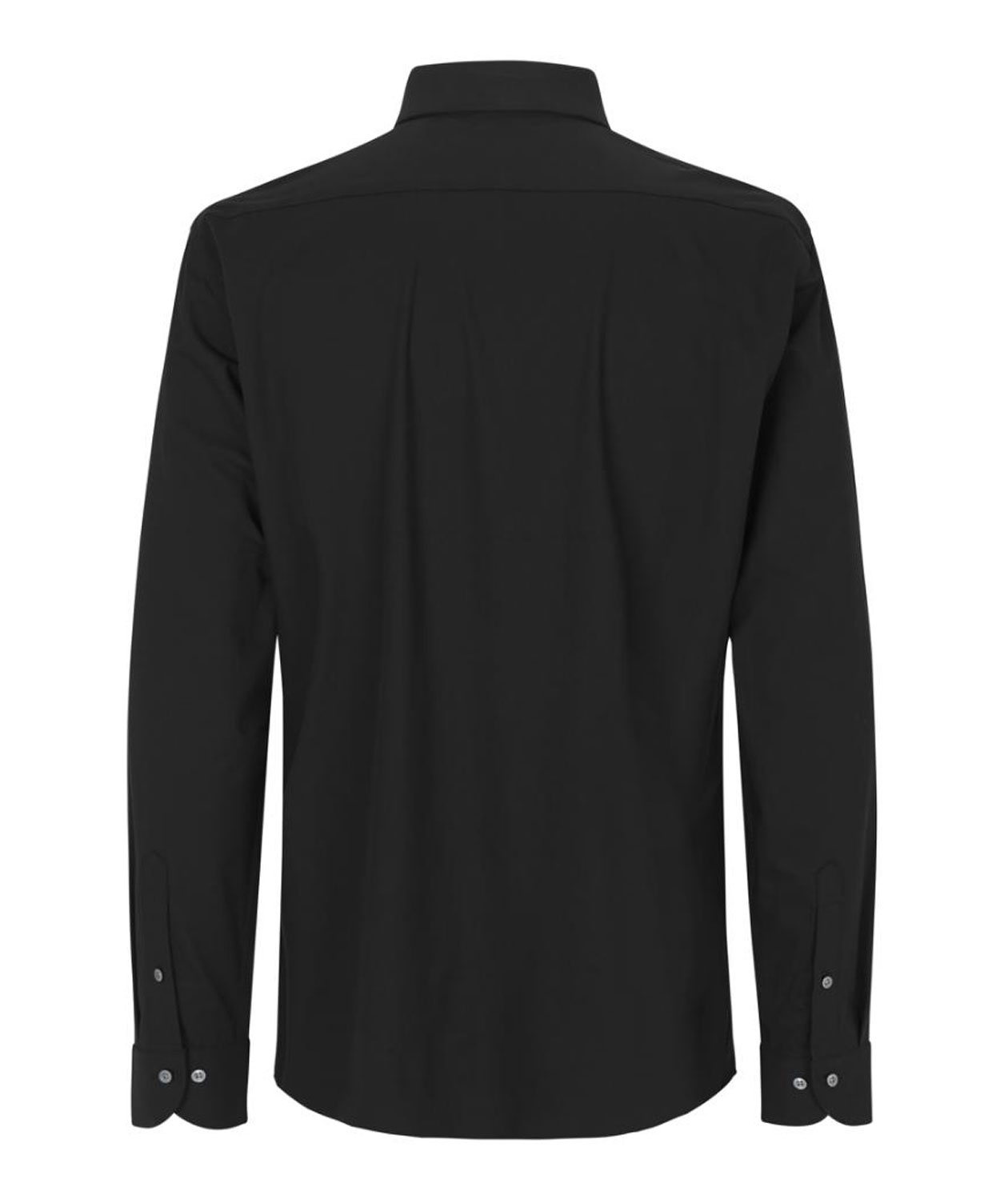 Seven Seas hybrid Modern fit skjorta, Svart, large image number 2