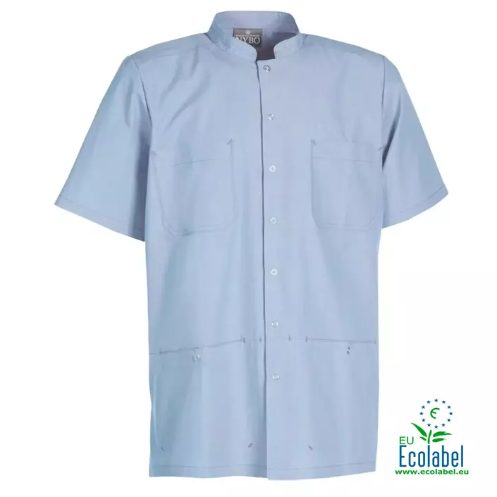 Nybo Workwear Nature kortärmad skjorta, Ljus Blå, large image number 0
